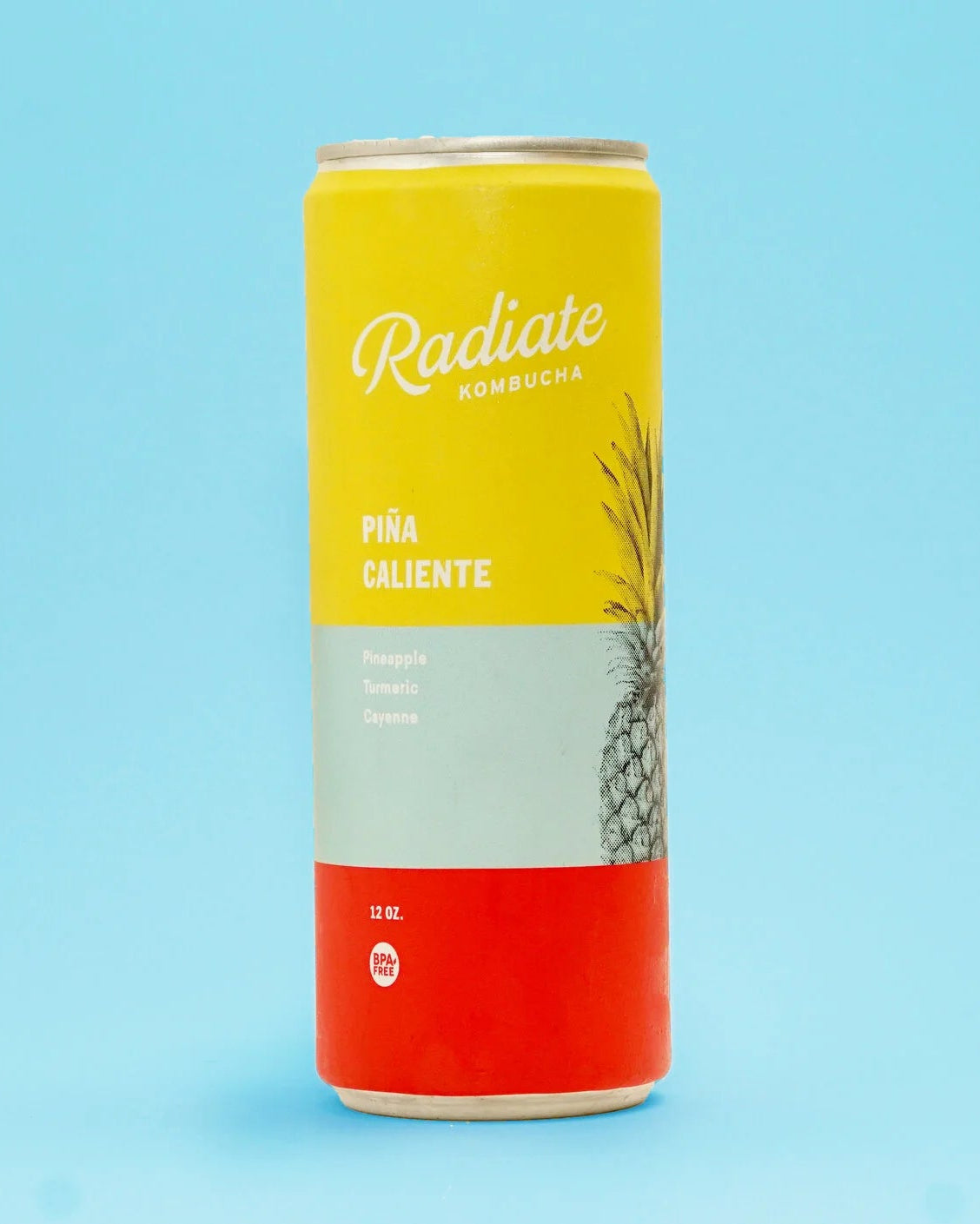 Radiate Kombucha – Pina Caliente