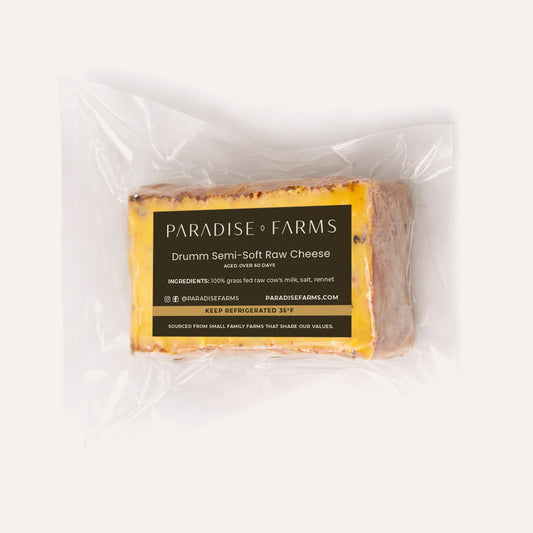 Cheese, Raw Drumm Semisoft, 6.5 oz
