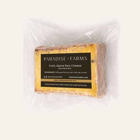 Cheese, Raw Frolic Alpine, 6.5 oz