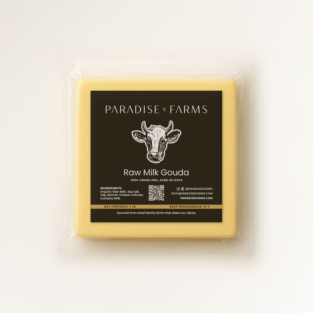Cheese, Raw Milk Gouda (8 oz)