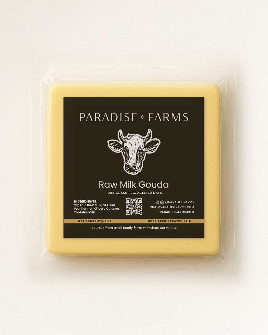 Raw Milk Gouda Cheese – 1 lb