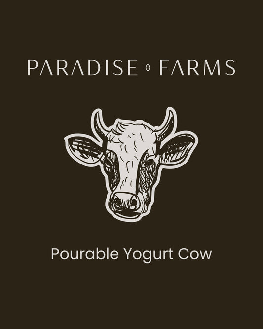Cow Pourable Yogurt – Half Gallon