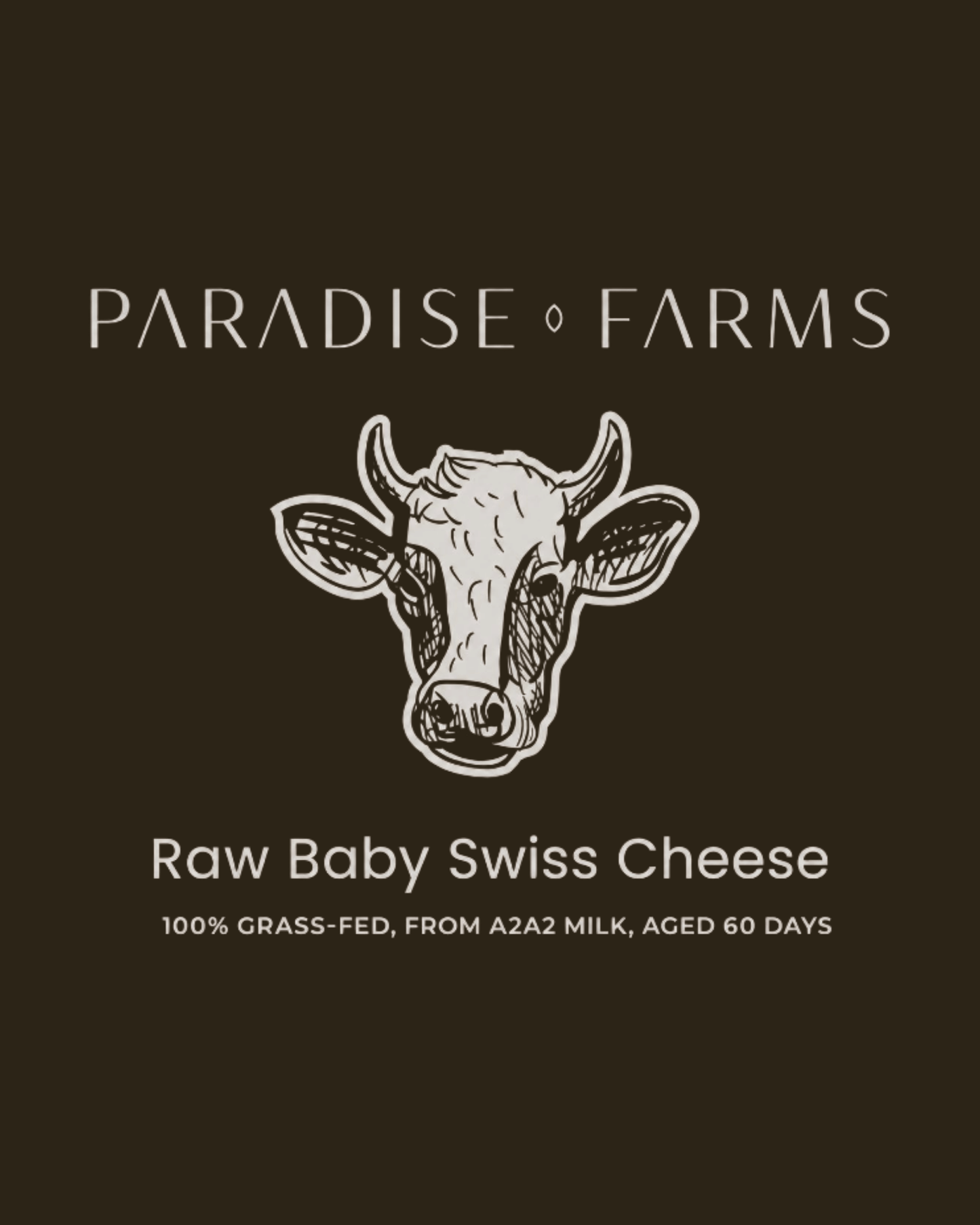 Raw Baby Swiss Cheese – 8 oz