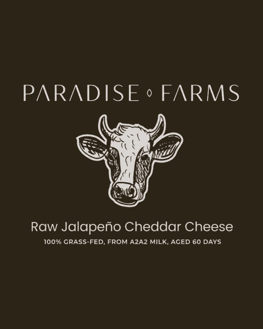 Raw Jalapeno Cheddar – 8 oz