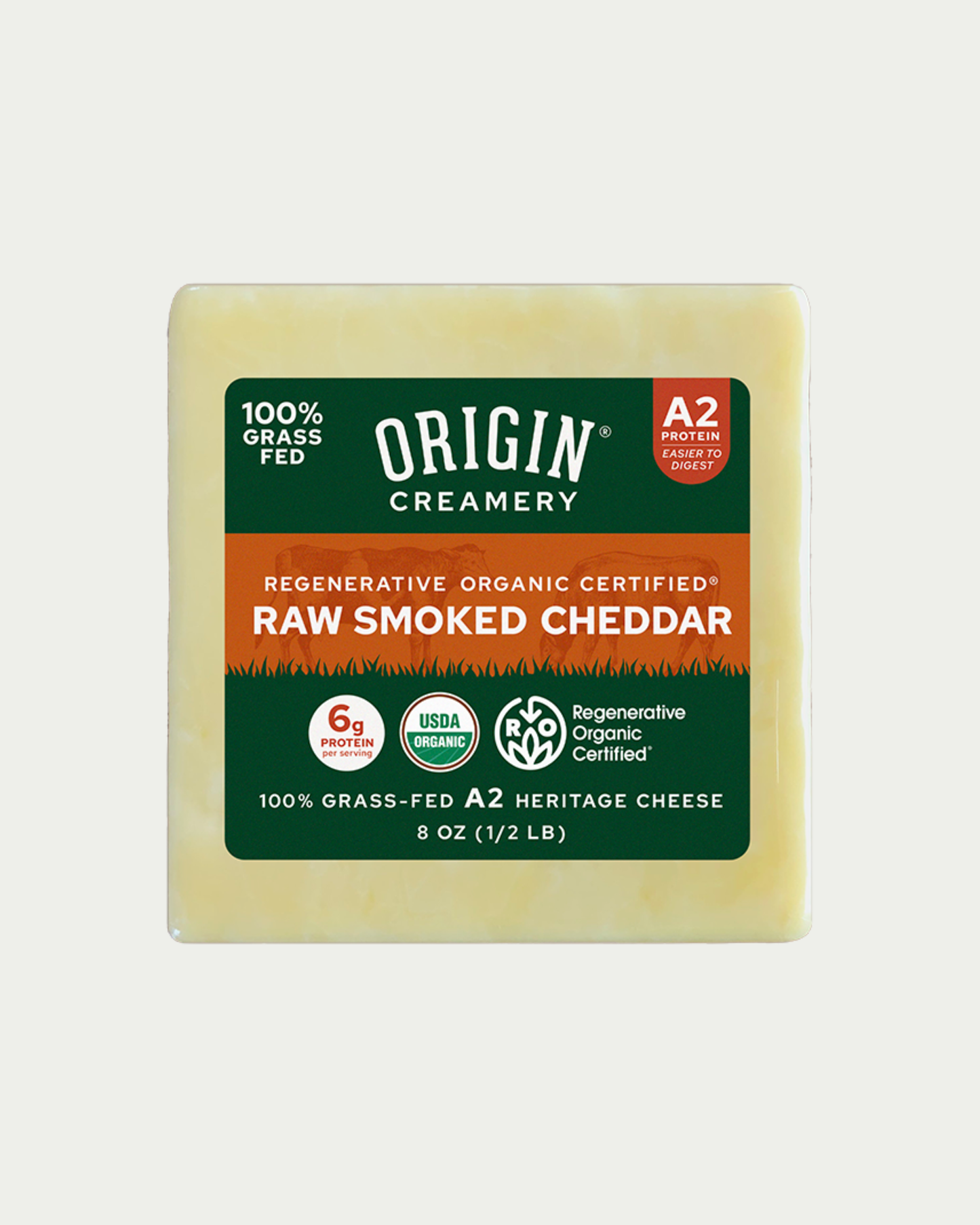 Smoked Cheddar Cheese – Origin Creamery