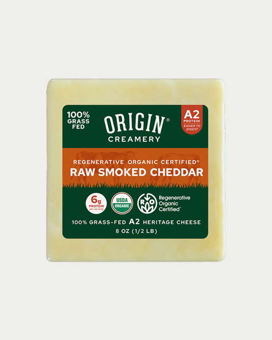 Smoked Cheddar Cheese – Origin Creamery