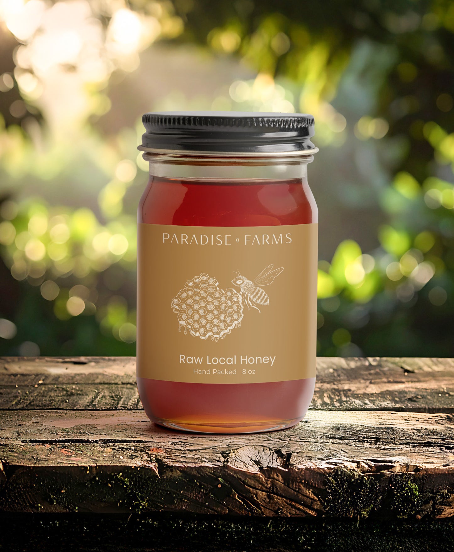 Raw Local Honey (8oz)