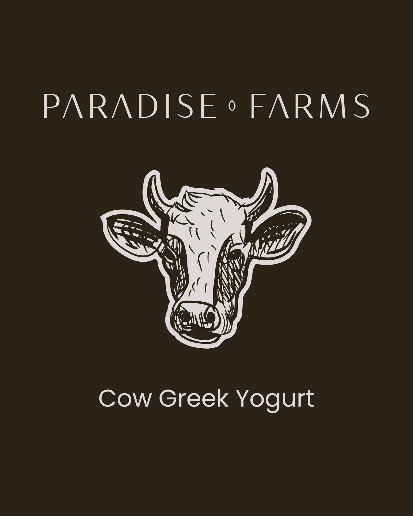Raw Cow Greek Yogurt